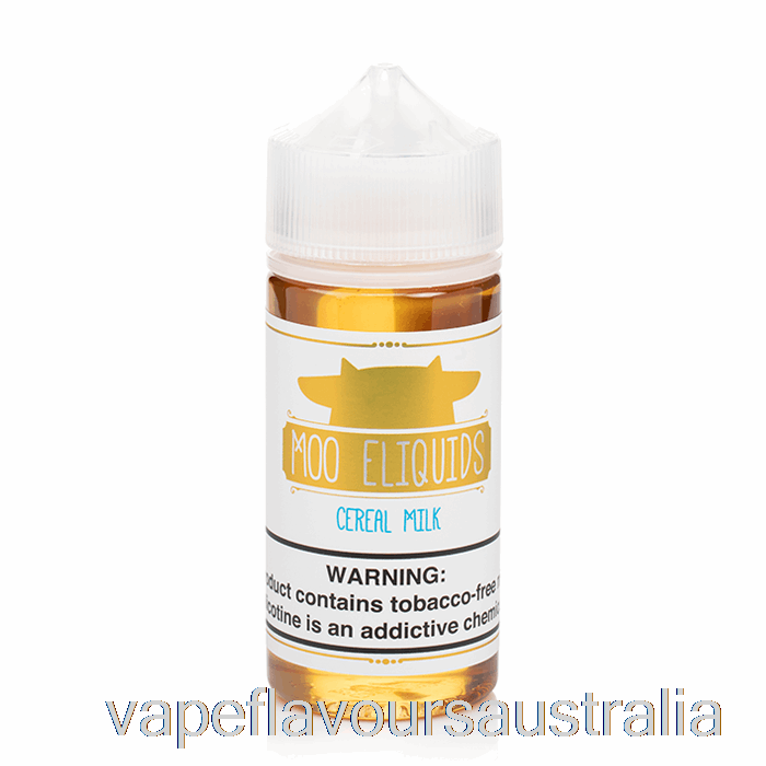 Vape Nicotine Australia Cereal Milk - MOO E-Liquids - 100mL 3mg